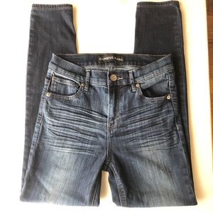 Express Jeans . Soft & stretchy , gently worn